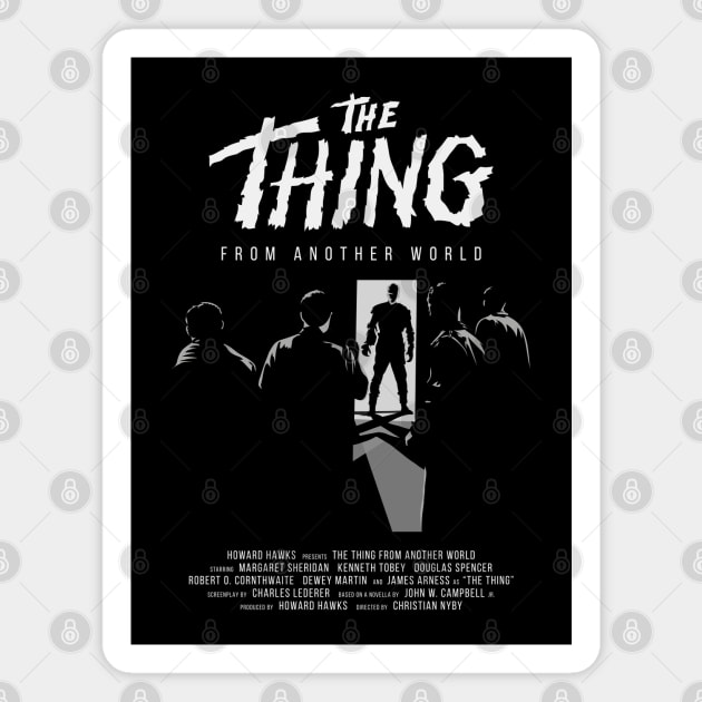 The Thing From Another World Magnet by MonoMagic